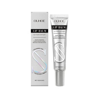 Spacewallart powerful moisturizing lipstick in vibrant shade, displayed on a neutral background, showcasing its sleek packaging and color.