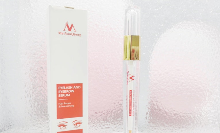 Beauty Qiong Mascara by Spacewallart, showcasing the sleek black tube and applicator brush for lash enhancement.