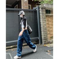 Spacewallart fashionable loose wide-leg pants, lightweight and stylish, shown in a relaxed fit with a flowing silhouette.
