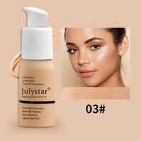 Spacewallart liquid concealer and foundation for beauty makeup, featuring smooth, creamy texture for flawless skin coverage.