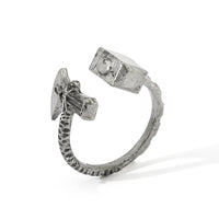Spacewallart geometric rings accessories displayed in a stylish arrangement on a neutral background.