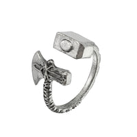 Spacewallart geometric rings accessories displayed on a neutral background, showcasing their modern, stylish design.