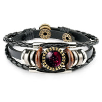 Spacewallart zodiac sign bracelet, stylish accessory with engraved zodiac symbols, crafted for astrology enthusiasts.