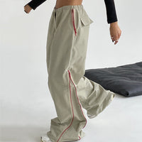 Spacewallart loose women's trousers, all-matching casual apparel with a relaxed fit and stylish design.