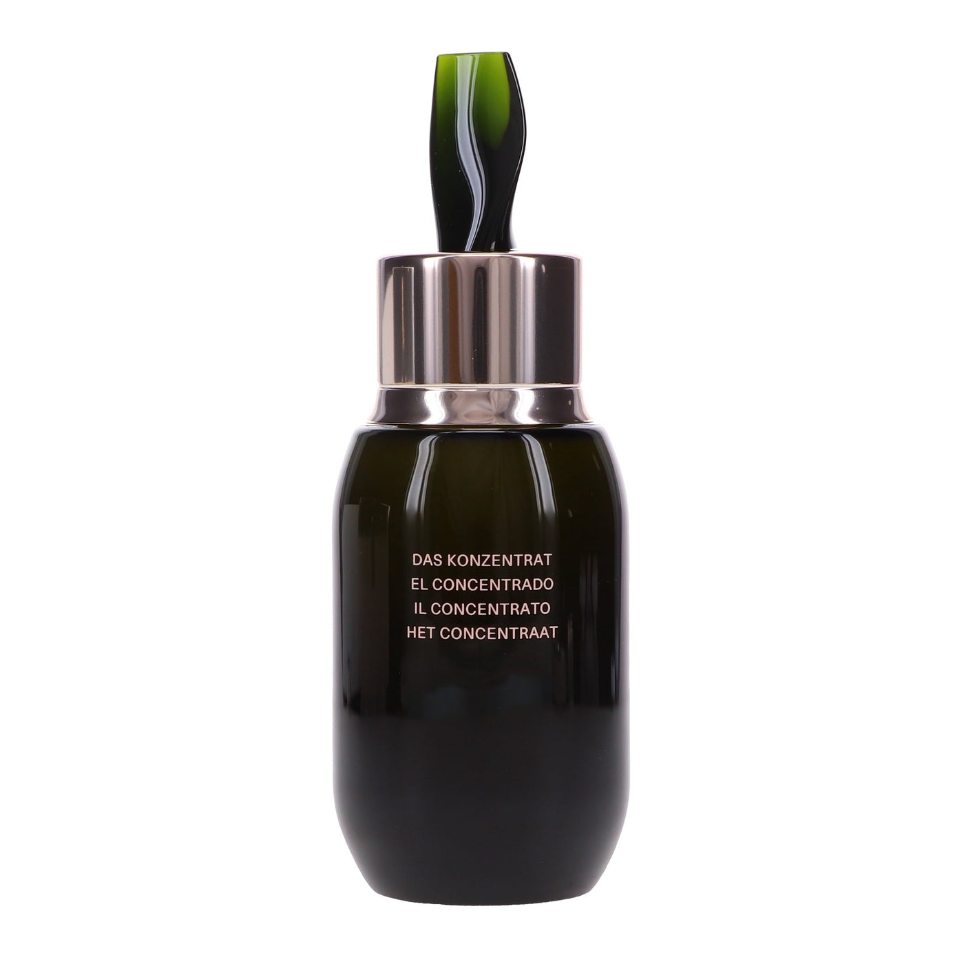 La Mer The Concentrate 1.7 oz bottle showing the sleek glass container with the product label and cap.