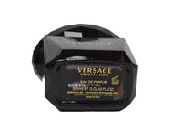 Versace Crystal Noir Eau de Parfum for Women, 3 oz, in sealed bottle with elegant black and gold packaging.