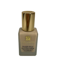 Estée Lauder Double Wear Stay-in-Place Foundation shade 1W1 Bone, 1 oz bottle with pump dispenser, in a sleek glass bottle.