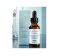 SkinCeuticals Phloretin CF Vitamin C antioxidant serum in a 1 oz bottle, with a sleek design and clear labeling.