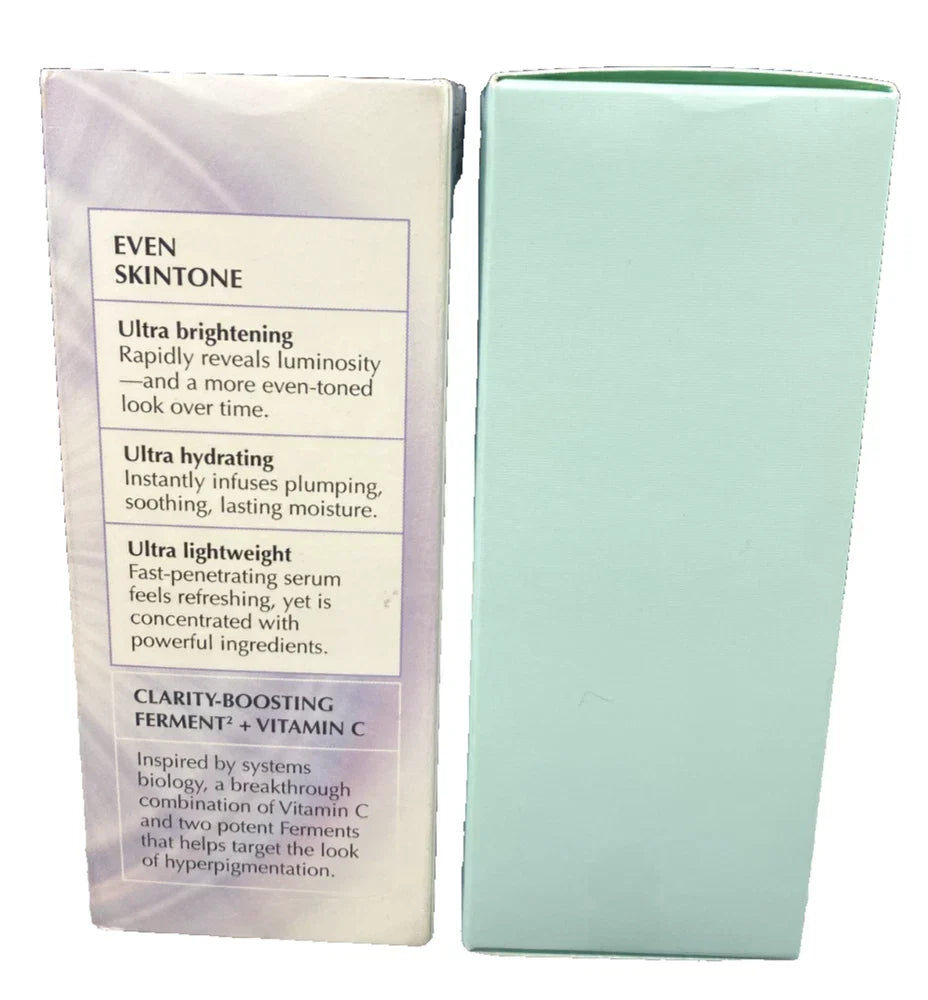 Estée Lauder Perfectionist Pro Brightening Treatment with Vitamin C in 3.4 oz bottle, shown in sleek packaging on a neutral background.