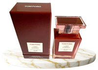 Tom Ford Lost Cherry Eau de Parfum unisex bottle, 3.4 oz, featuring elegant packaging and the signature fragrance design.