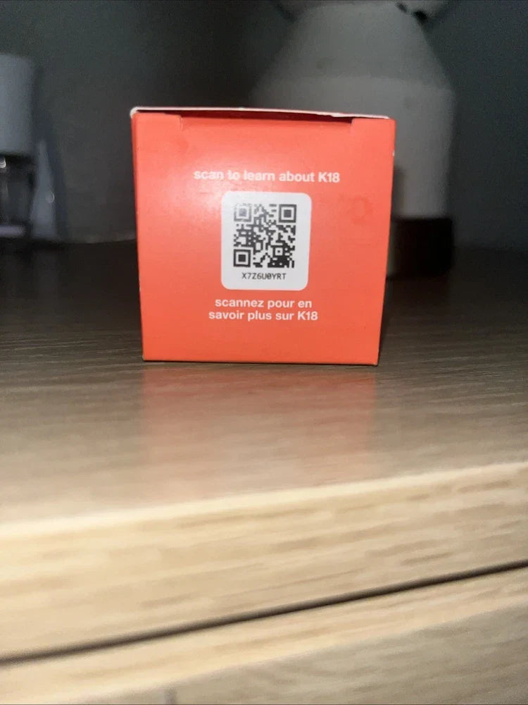 K18 Leave-In Molecular Repair Hair Mask in 1.7 fl oz bottle, designed for damaged hair repair and hair health.