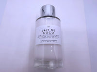Spacewallart Le Monde Gourmand Lait de Coco Eau de Toilette 3.4 oz bottle with tropical coconut scent and elegant packaging