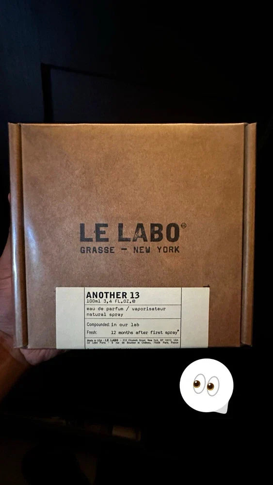 Le Labo Another 13 Eau de Parfum Unisex 3.4 oz bottle with minimalist design, displayed on a neutral background.