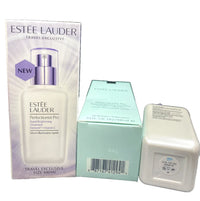 Estée Lauder Perfectionist Pro Rapid Brightening Treatment with Vitamin C in a 3.4 oz bottle, featuring a sleek skincare design.