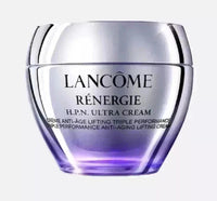 Lancôme Rénergie H.P.N. 300-Peptide Cream jar, 1.69 oz, sealed, featuring a sleek design for anti-aging skincare.