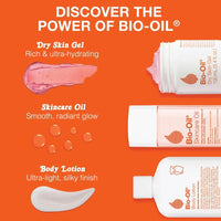 Bio-Oil skincare body oil serum by Spacewallart, featuring a sleek bottle for scars, stretch marks, and skin hydration.