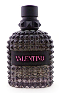 Valentino Uomo Born In Roma Eau de Toilette for Men in 3.4 oz bottle, sleek packaging, ideal for stylish men's fragrance collection