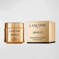 Lancôme Absolue Revitalizing & Brightening Rich Cream jar, 2 oz, in elegant packaging, skincare product for revitalizing and brightening skin