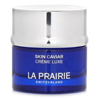 Spacewallart La Prairie Skin Caviar Luxe Cream jar showing luxurious packaging and creamy texture for anti-aging and firming skincare