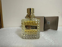 Valentino Born In Roma The Gold Donna Eau de Parfum bottle with gold accents, 3.4 oz, sealed and brand new.