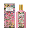Spacewallart Gucci Flora Gorgeous Gardenia Eau de Parfum for Women, 3.3 oz, elegant bottle with floral design, new in box.