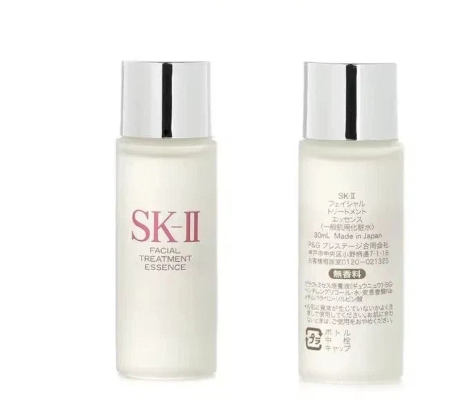 Spacewallart SK-II Facial Treatment Essence 330ml bottle with clear liquid, showcasing the beauty product on a white background.